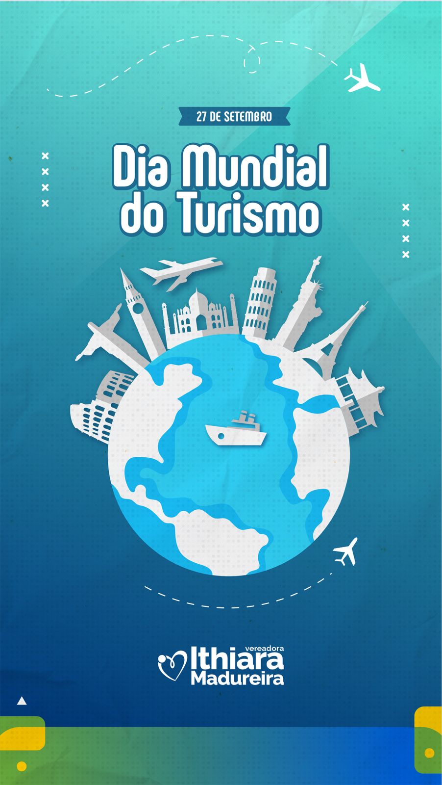 27 de setembro, dia dos profissionais do turismo!